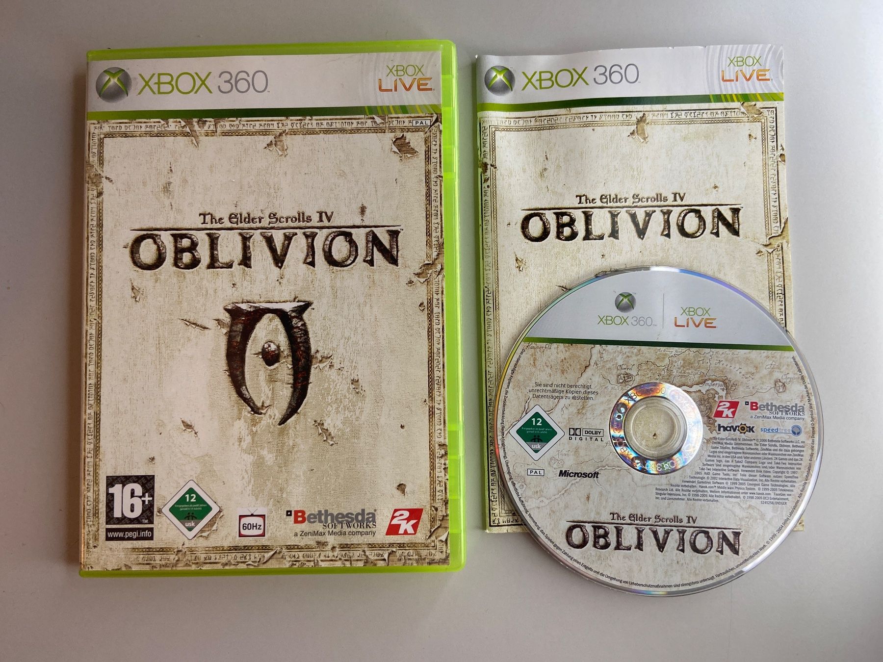 Microsoft Giochi: The elder Scrolls IV Oblivian - Xbox 360 – Usato da St.gallen venduto da taduz