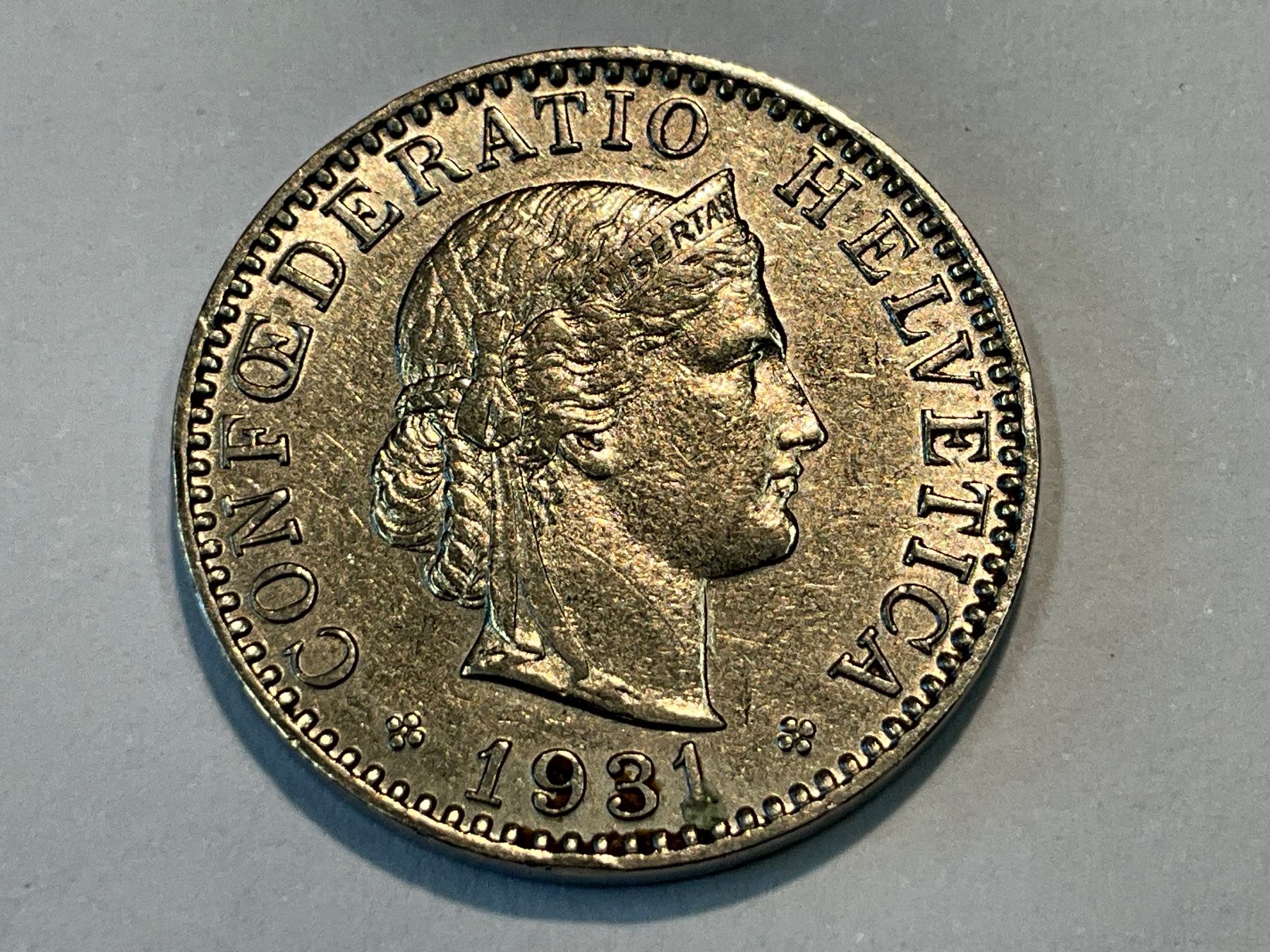 Tutti le monete: 20 Rappen 1931 – Usato da Basel venduto da elster1986