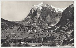 Ansichtskarte Grindelwald mit Wetterhorn, Gratisversand