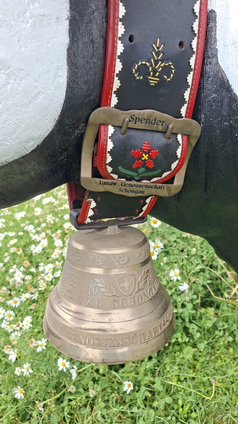Statuette: Grosse Kunststoff Kuh – Usato da Boswil venduto da trix-niederer 2