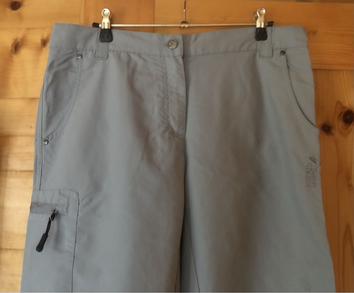 Hosen: WANDER-/FREIZEITHOSE crivit, hellgrau, 40 – Gebraucht aus Mühlebach (Goms) von chr_q6d8 1