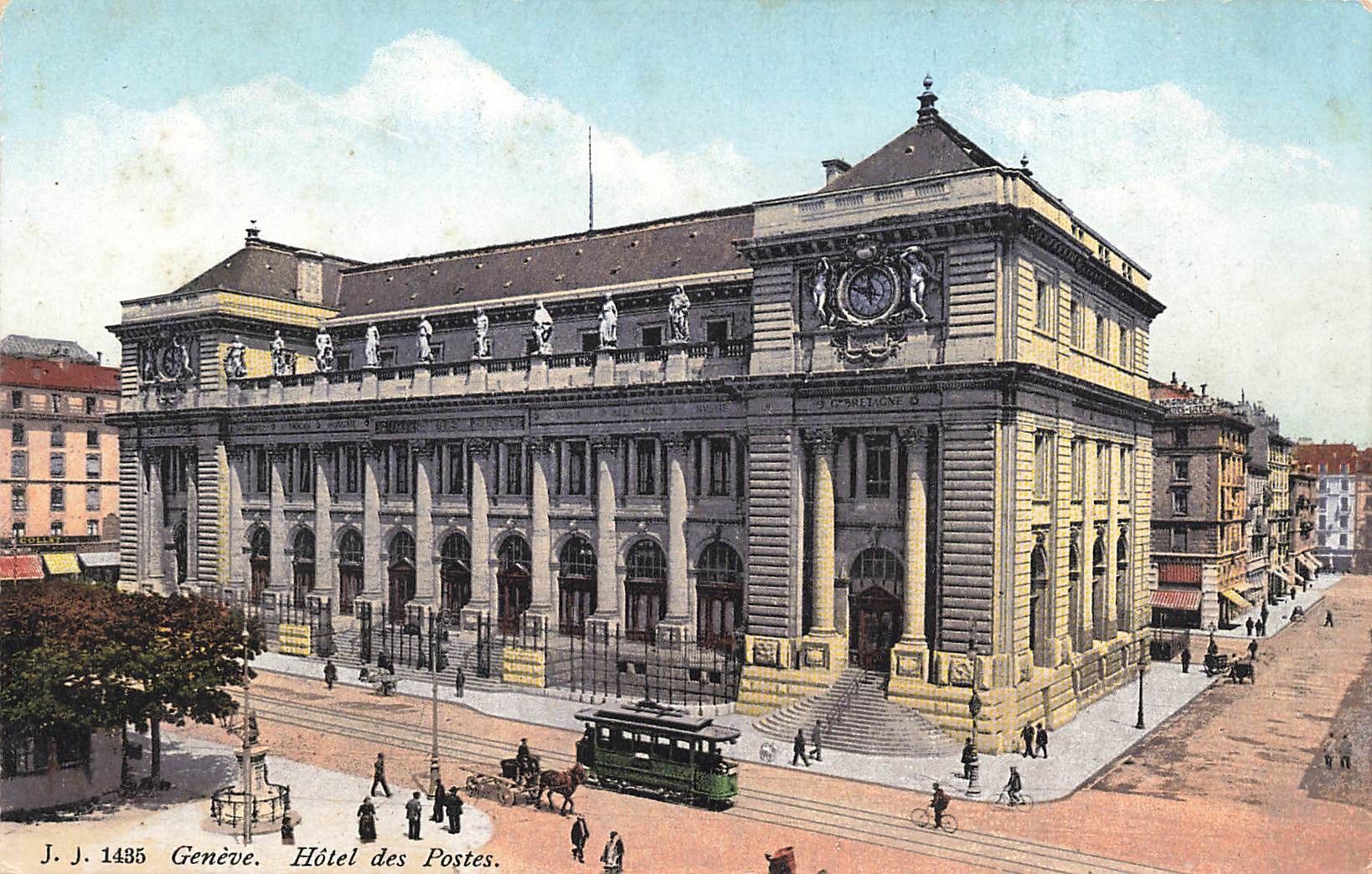 Cartoline postali: Geneve Tram Straßenbahnen – Usato da Biasca venduto da Blenio71