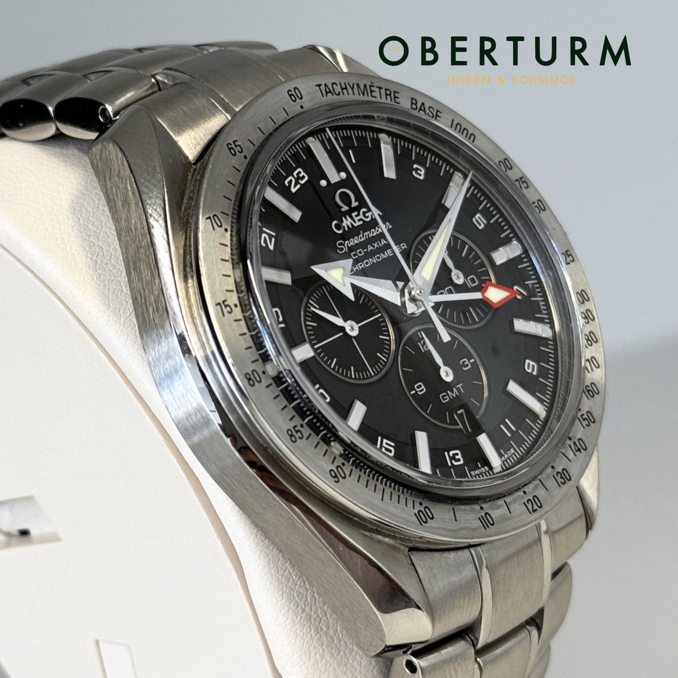 Omega Orologi: Omega Speedmaster Broad Arrow Co-Axial GMT – Usato da Brugg AG venduto da Oberturm 2