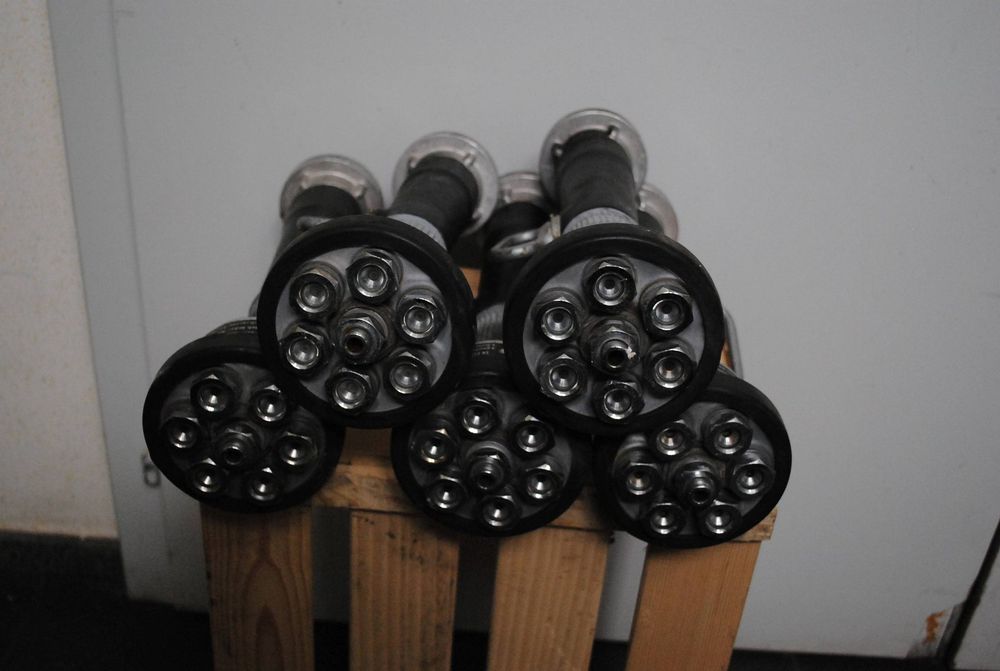 Stützkrümmer Für Strahlrohr DIN 14368 Storz B - Rot Lackiert - Feuerwehr Zubehör