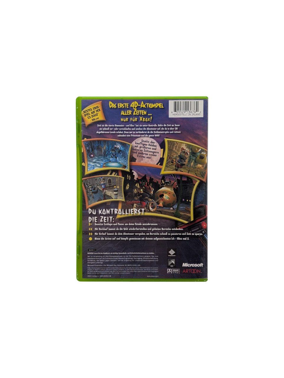 Microsoft Giochi: Blinx: The Time Sweeper Xbox Classic – Usato da Domat/Ems venduto da IsseldorsShop 1