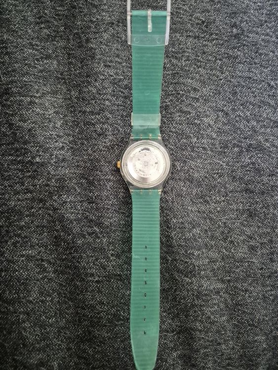 Swatch Orologi: Coole Swatch Automatik Uhr, Vintage, Grün - ein Hingucker – Usato da Binningen venduto da rom_9ls7 2
