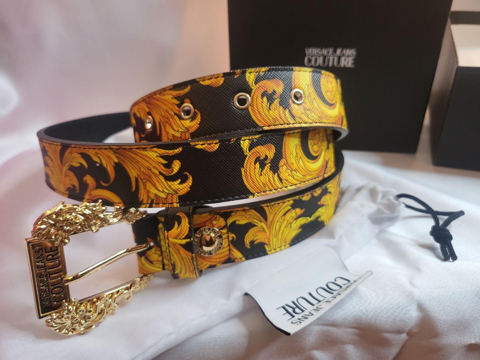 Versace Cinture: Versace Jeans couture Gürtel – Nuovo (secondo la descrizione) da Hellbühl venduto da d.d.d.125 4