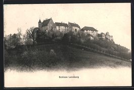 Lenzburg, Schloss Lenzburg, Ansicht von 