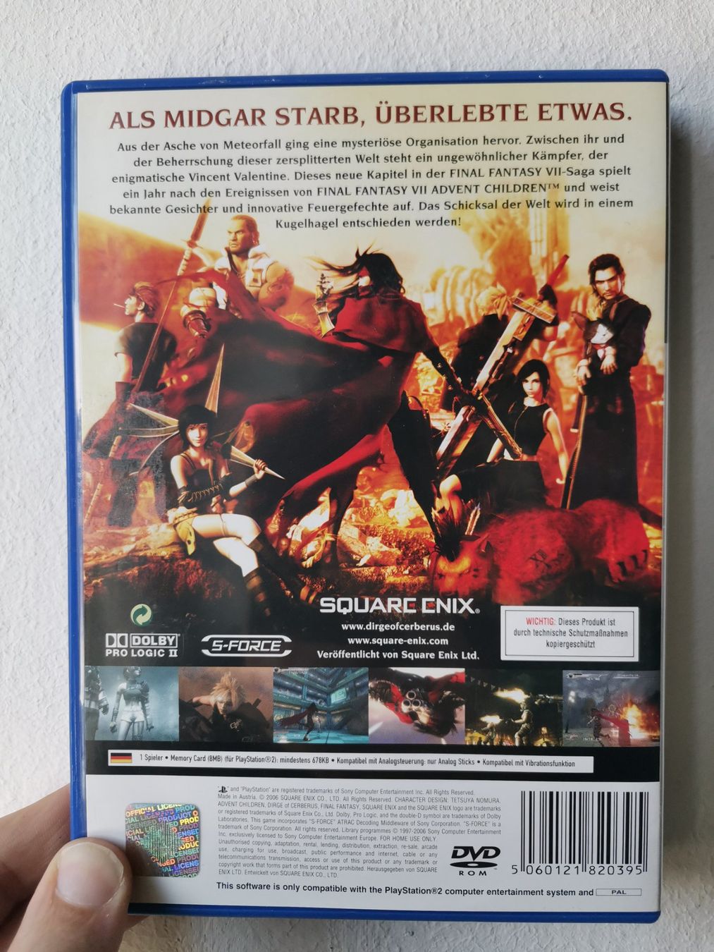 Sony Giochi: PS2 Dirge of Cerberus: Final Fantasy 7 – Usato da Chiasso venduto da Lone 1