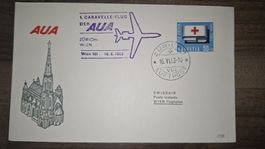 Swissair Zürich - Wien 16.06.1963