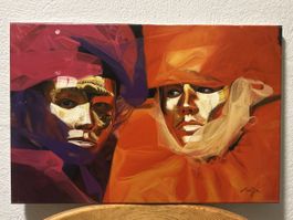 Faszinierendes Originalgemälde, Unikat, 60 x 40 cm