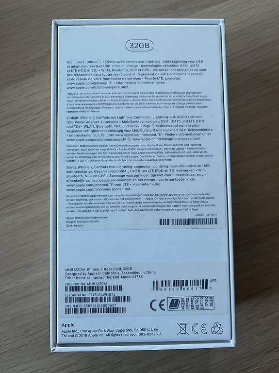 Handys / Smartphones: Iphone 7 – Gebraucht aus Glarus von steffif. 1
