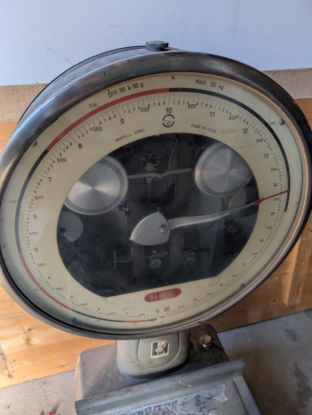 Berkel Bilance e pesi: Berkel Paketwaage alt, bis 20kg – Usato da Herisau venduto da Cevianer1844 2