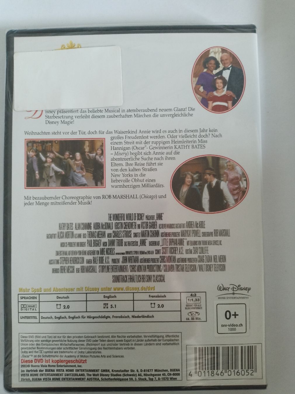 Tutti i DVDs: DVD Annie - Weihnachten einer Waise – Nuovo e nell'imballaggio originale da Tann venduto da Veebee6 1