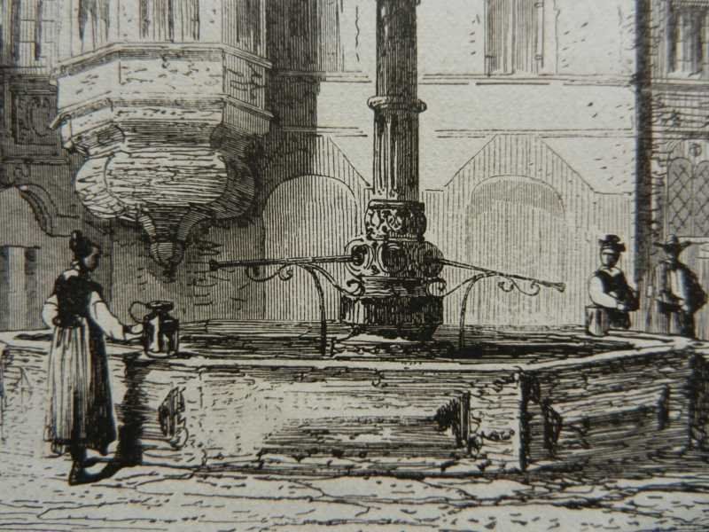 Stiche: Schaffhausen Marktplatz – Gebraucht aus Risch von Rischli15 7