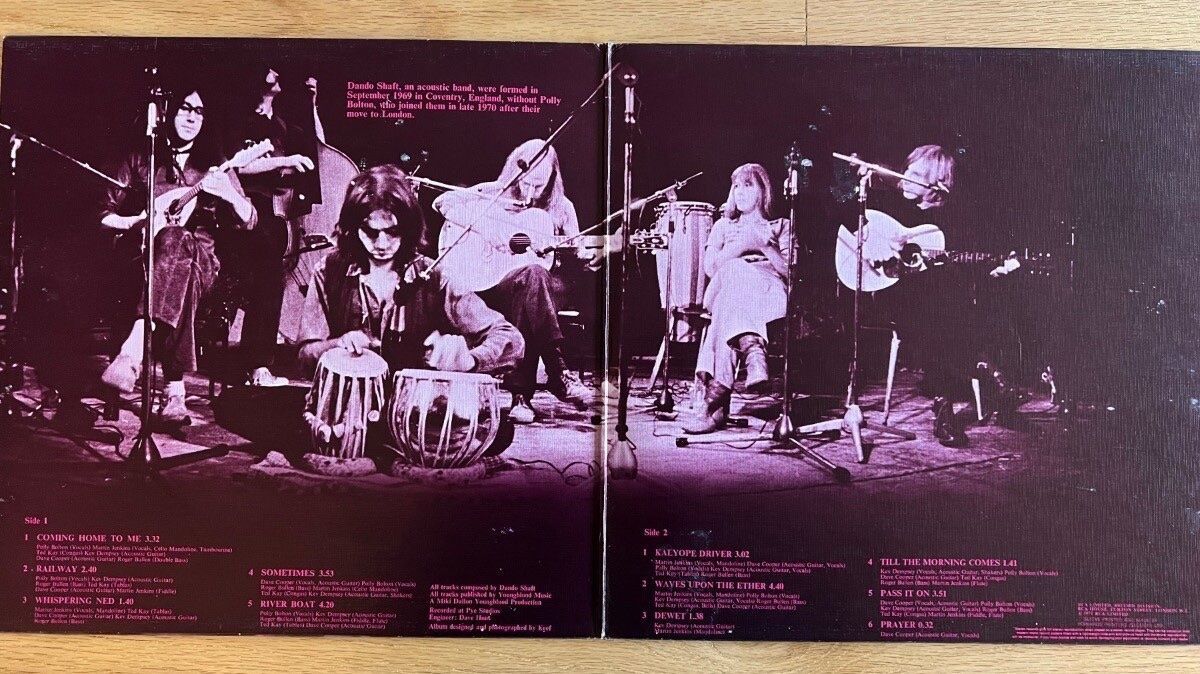 Dischi in vinile: Dando Shaft - Same / 1. UK-Press. 1971 - Very nice Copy – Usato da Gais venduto da soundcave57 2