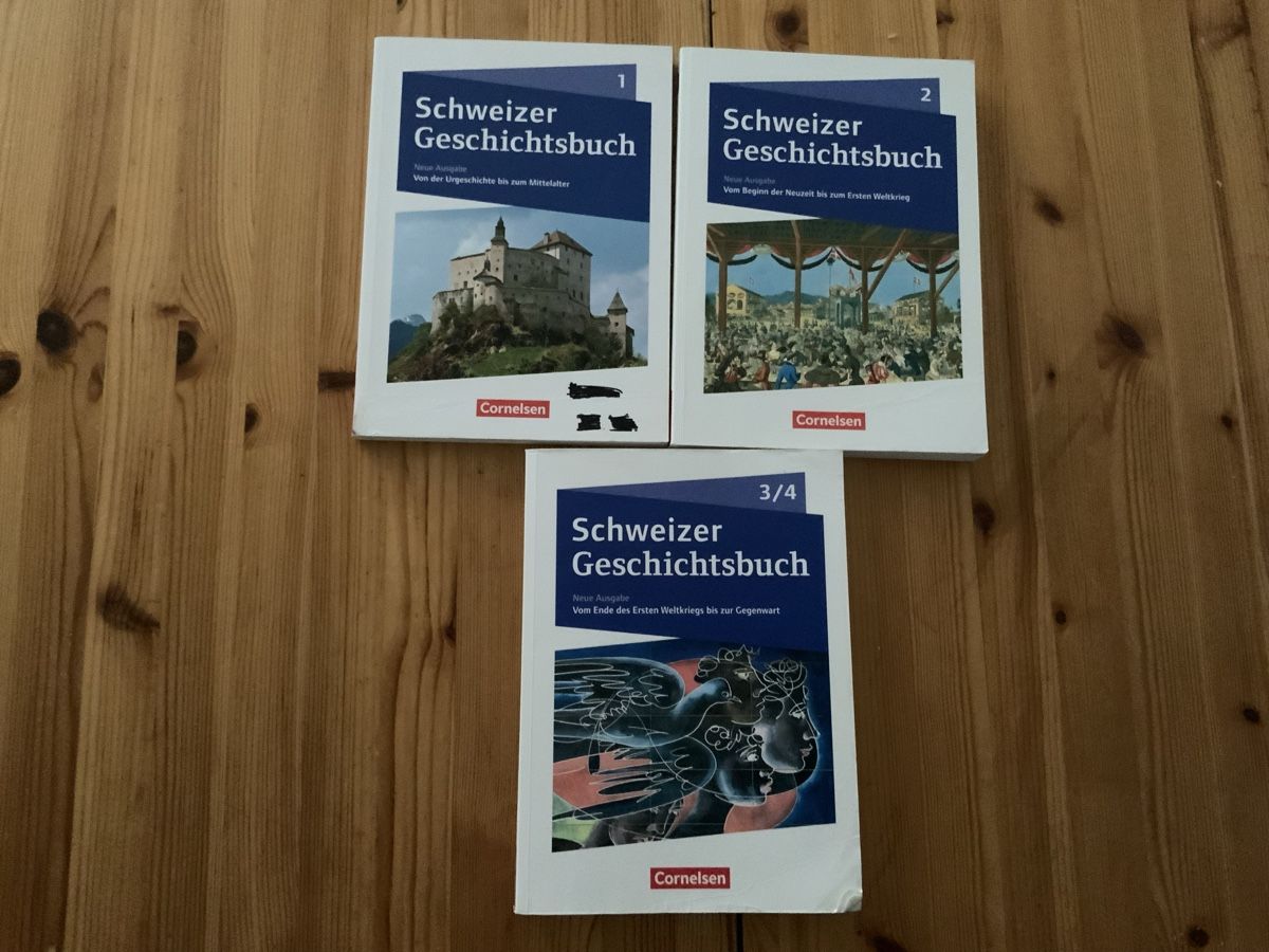 Libri: Schweizer Geschichtsbuch Cornelsen Set 4 Bände  – Usato da Ostermundigen venduto da Bolette