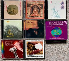 9 CDs CHILL MEDITATION TIBETAN LAMAS MANTRAS DRUM TRANCE
