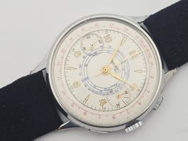 Eberhard Co. Chronograph Kal. 16000 Valjoux 65 Herrenuhr