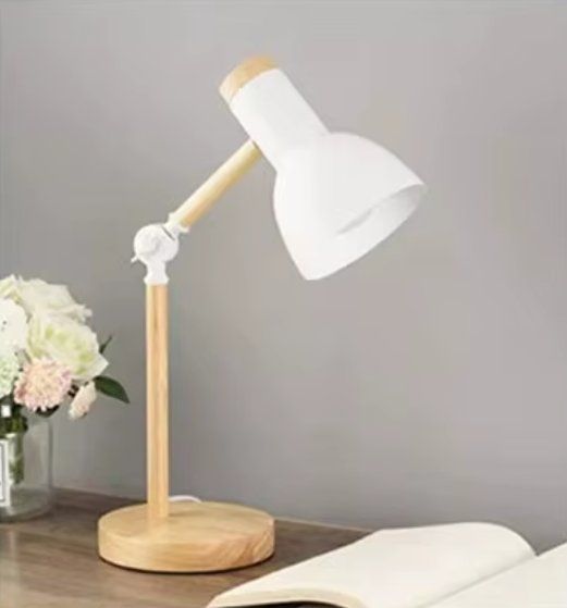 Lampade: Einstellbare Holz Tischlampe – Nuovo e nell'imballaggio originale da Geneve venduto da Titi2008 8