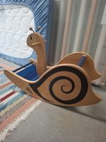 Wisa Gloria Schaukel Schnecke Holz Kinder