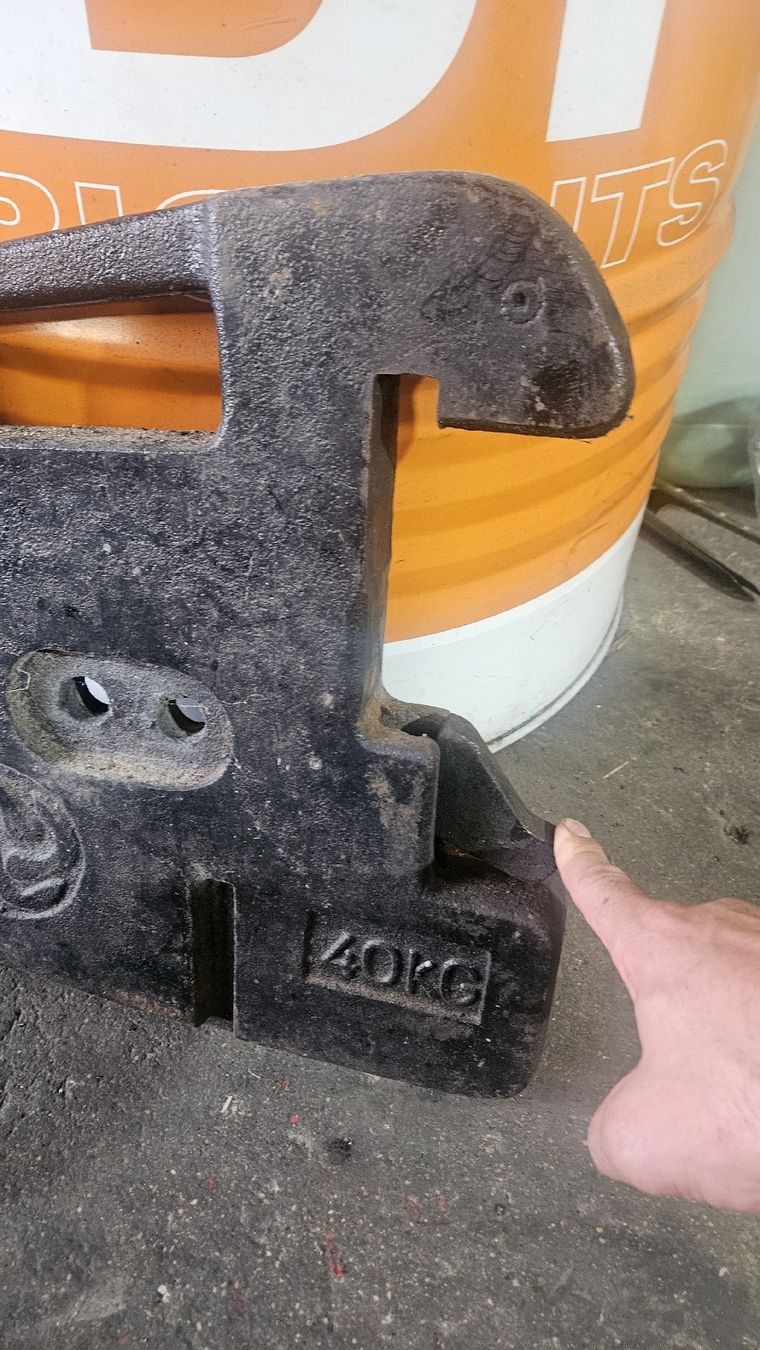 Traktoren: SDF Frontgewichte Traktor Same Deutz Hürlimann – Gebraucht aus Subingen von MichaelE02 1