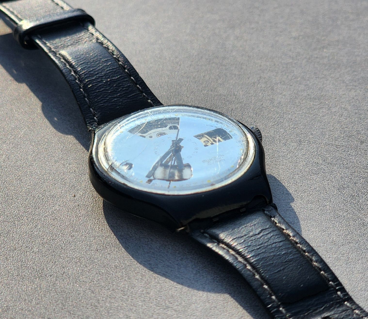 Swatch Orologi: Zwei Swatch Automatikuhren Lot – Usato da Horgen venduto da AJT 7