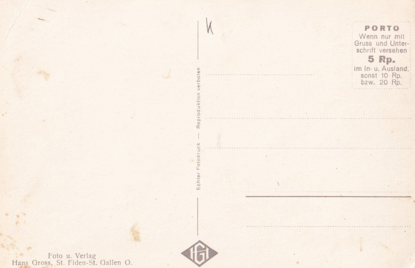 Cartoline postali: Bischofszell Gesamtansicht – Usato da Olten venduto da clotaldi 1