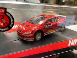 Peugeot 307 WRC 4x4 MÉXICO Ninco SlotcaR 1:32 Neu
