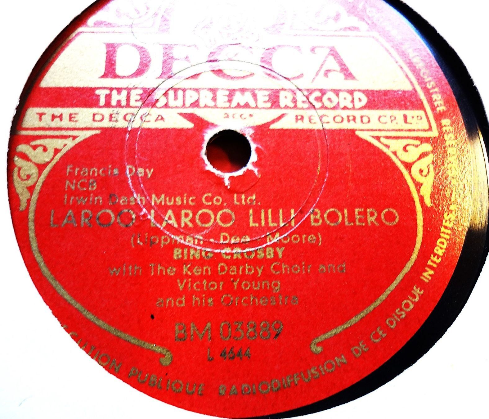 Dischi in vinile: Bing Crosby, Album mit 12 Schellackplatten – Usato da Hemishofen venduto da Phonomandy 7