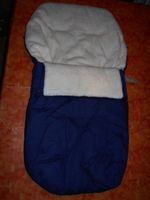 Wagensack uni blau