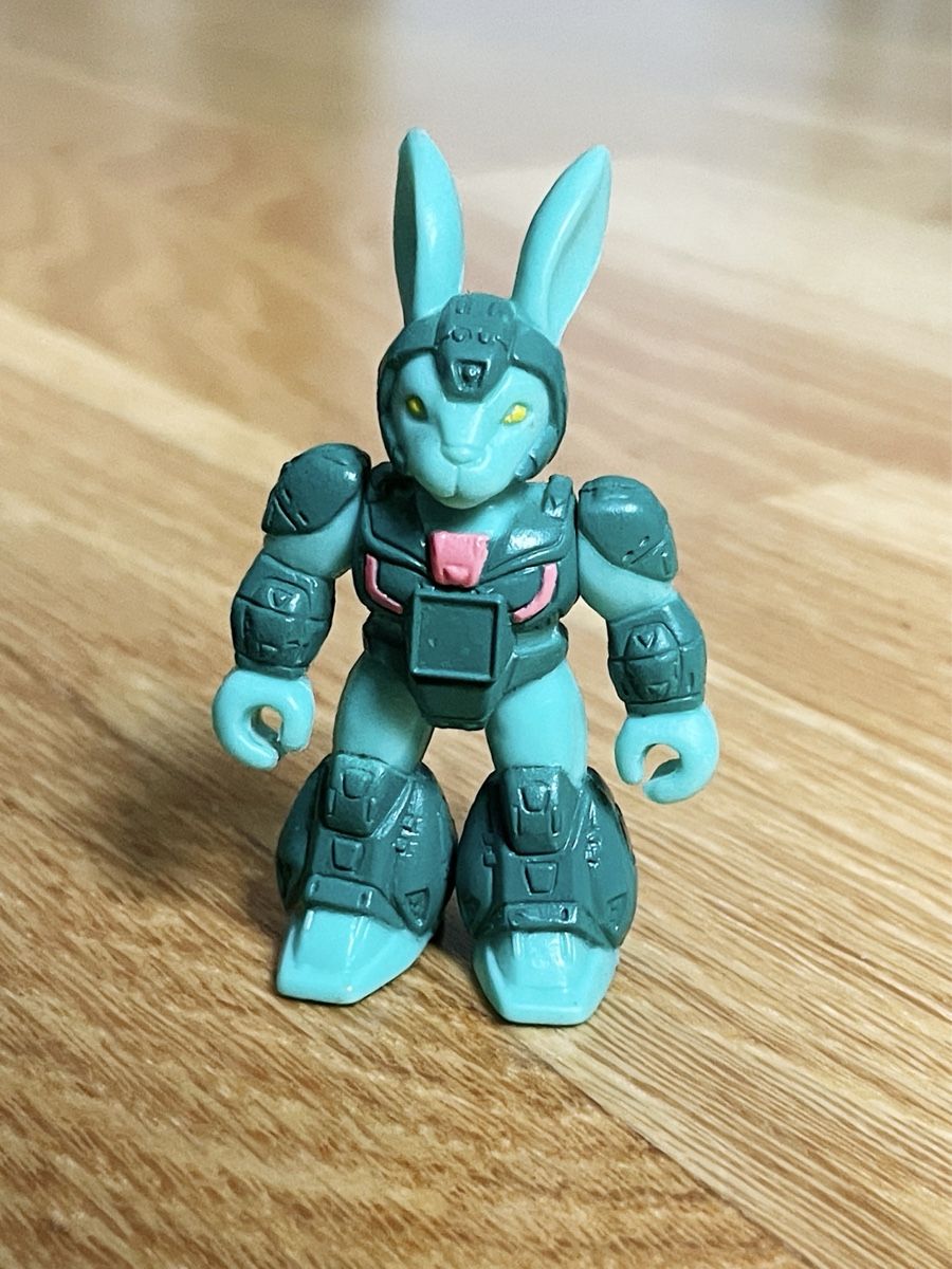 Hasbro Statuette: Hare Razing Rabbit Battle Beasts / Dragonaute Takara 80s – Usato da Adliswil venduto da Ch_Mei