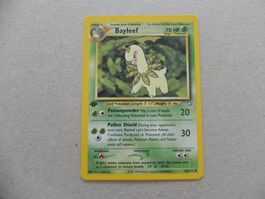 Pokémon Sammelkarte Bayleef 1995-2000  HP Engl. 1. Edition