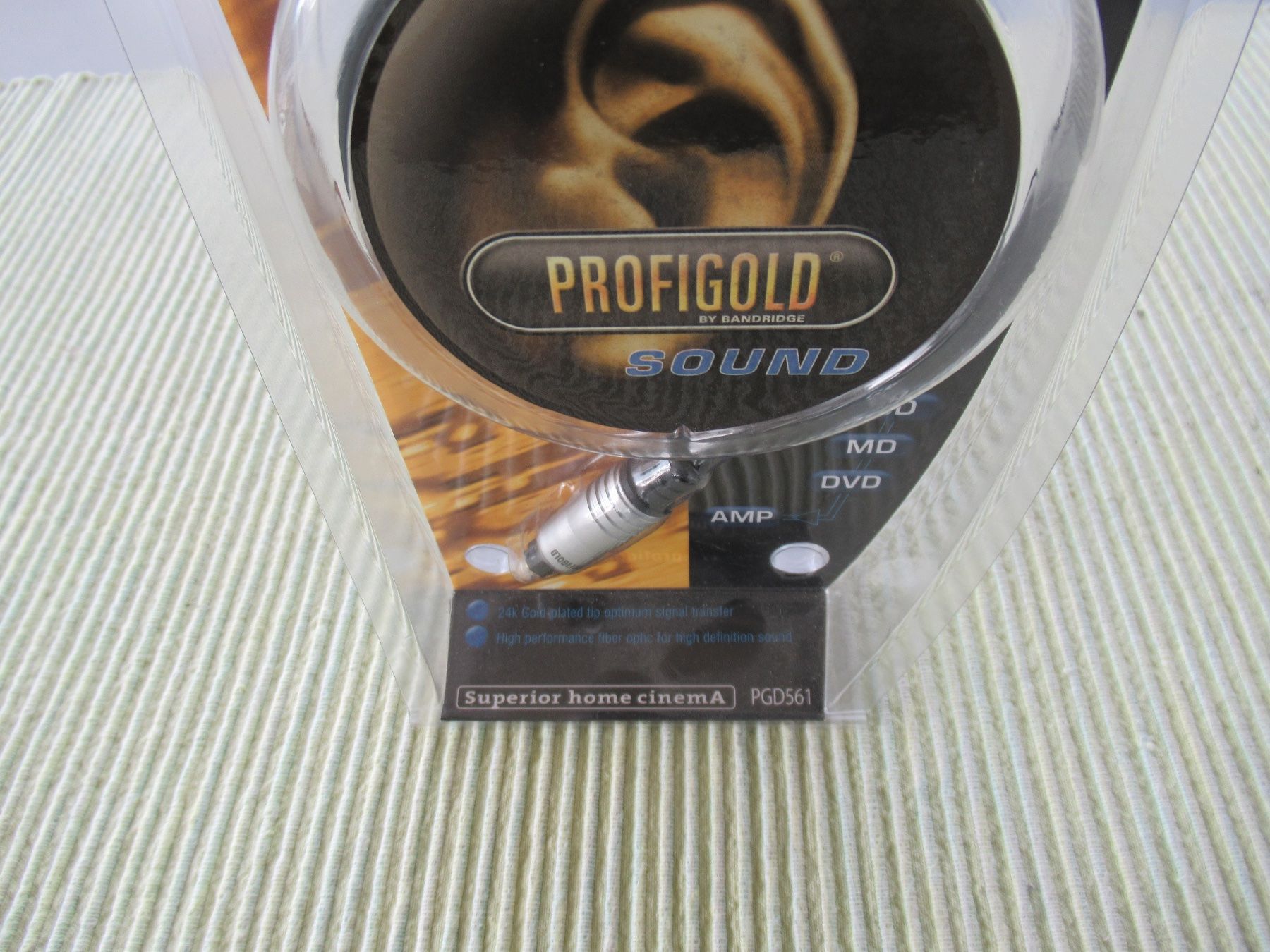 Profigold Kabel: Profigold 2 X Toslink Optical Digital Cable PGD561, 1 m – Neu und originalverpackt aus Obergösgen von cairn 3