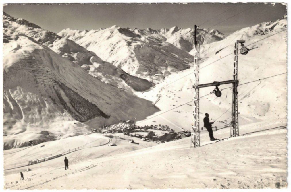 Ansichtskarten: Andermatt - Skilift Nätschen – Gebraucht aus Binningen von Mountainrider