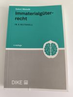 Buch Immaterialgüterrecht in a Nutshell 4. Auflage markiert