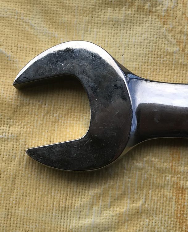 Kraftek Kombi-Ratschenschlüssel – 5/40,6 Cm, 72 Zähne, Satiniert Chrom (mit Garantie)