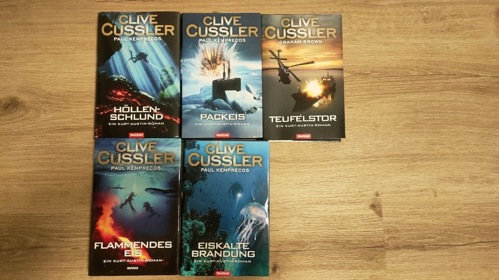 Thriller Kurt Austin von Clive Cussler (Gebraucht) in Niederrohrdorf ...