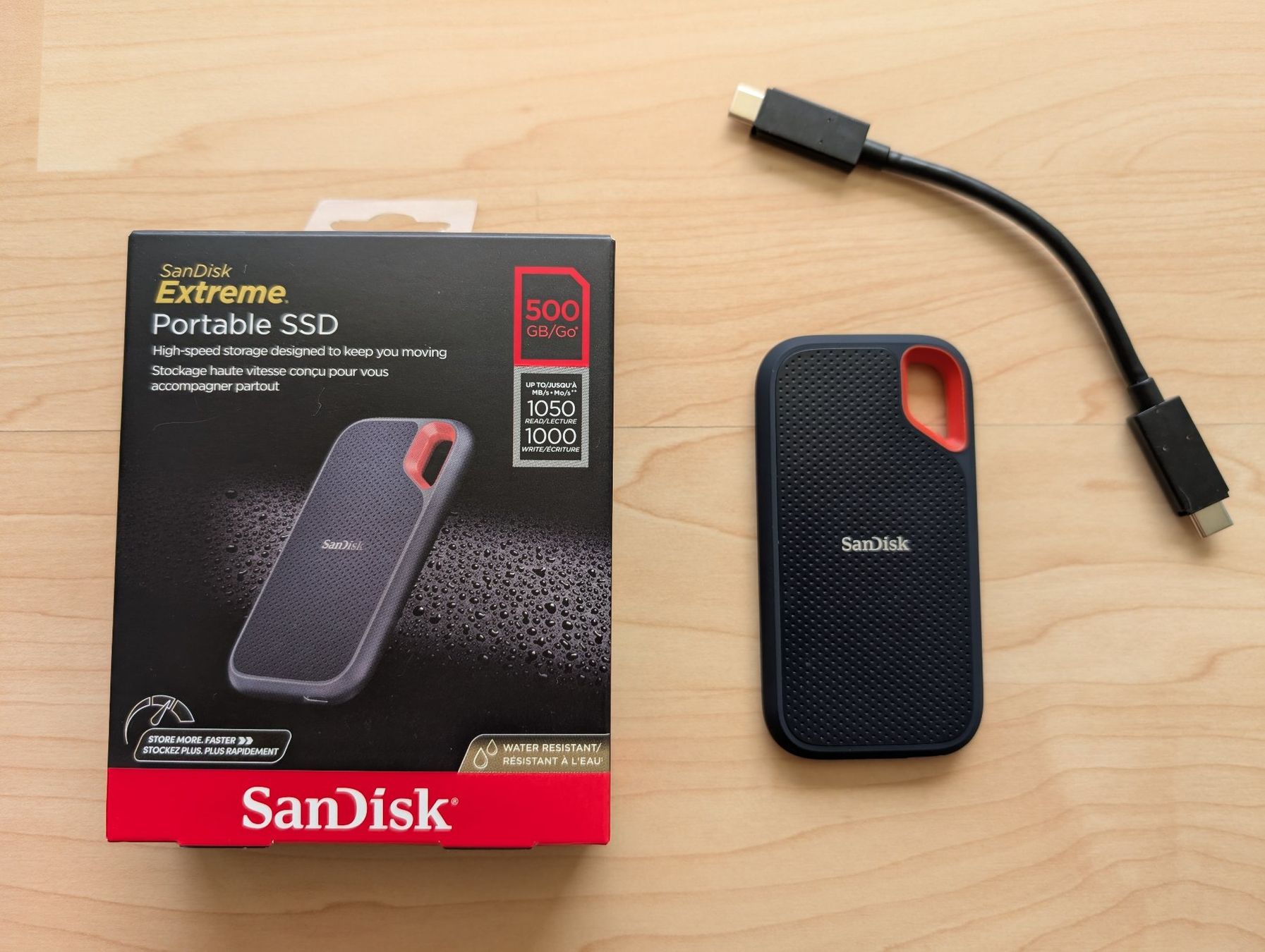 Sandisk Dischi rigidi: SanDisk Extreme Portable SSD 0.50 TB – Usato da Winterthur venduto da g4b1nagy