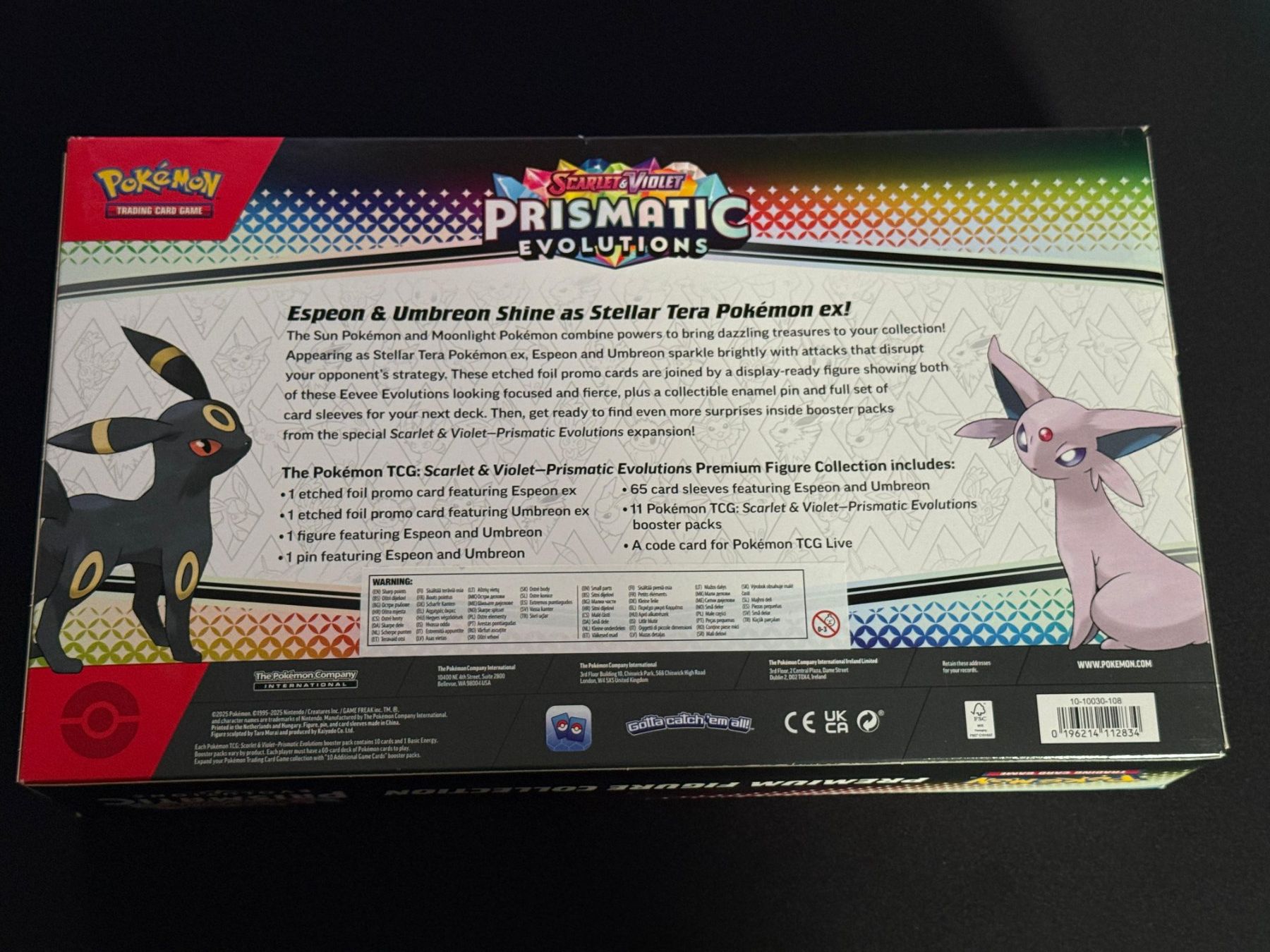 Spiele: Pokémon TCG Prismatic Evolutions Figure Collection - EN – Neu und originalverpackt aus Winkel von Hawid8 1