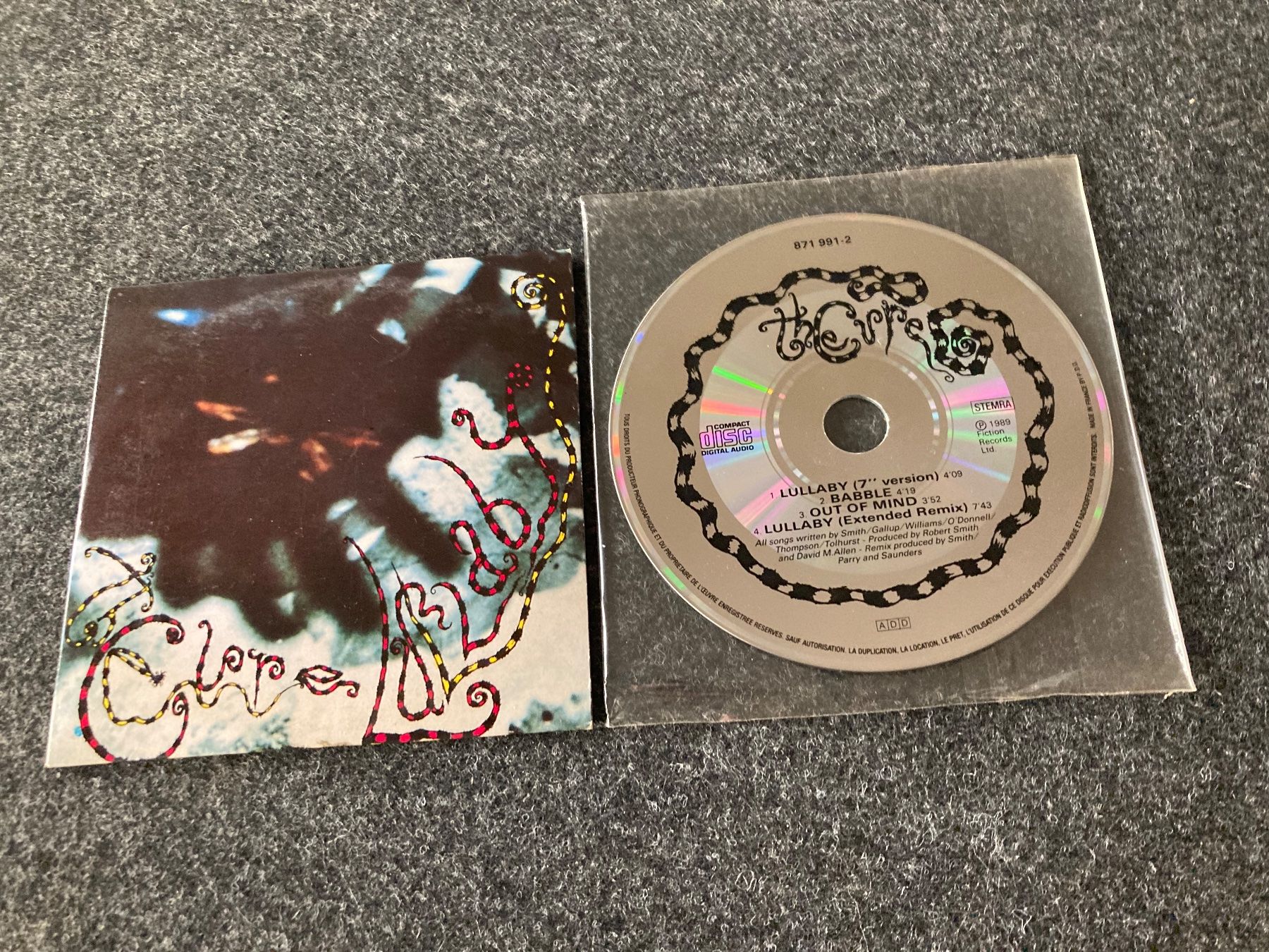 CD: The Cure - Lullaby (Cardsleeve) – Usato da Fribourg venduto da Karushi 1