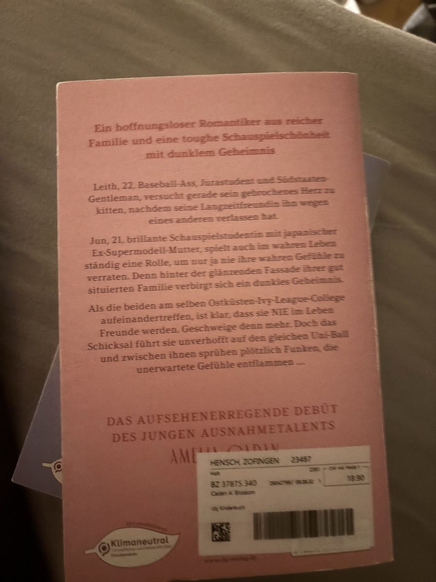 Libri: Amelia Cadan: Blush & Blossom – Usato da Zofingen venduto da miirahensch 2