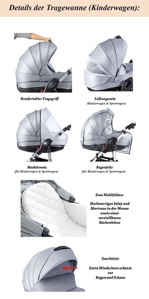 Kinderwagen: 16-teiliges Buggy Kinderwagen Autokindersitz allin – Neu und originalverpackt aus Wallenwil von toesstal-vertrieb 5