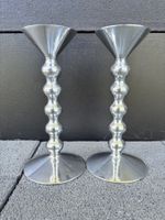 2002 Vintage Alessi by Alessandro Mendini Flame candlesticks