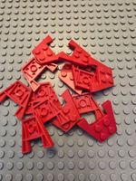 Lego 10x Platte 3x4 (90194) rot