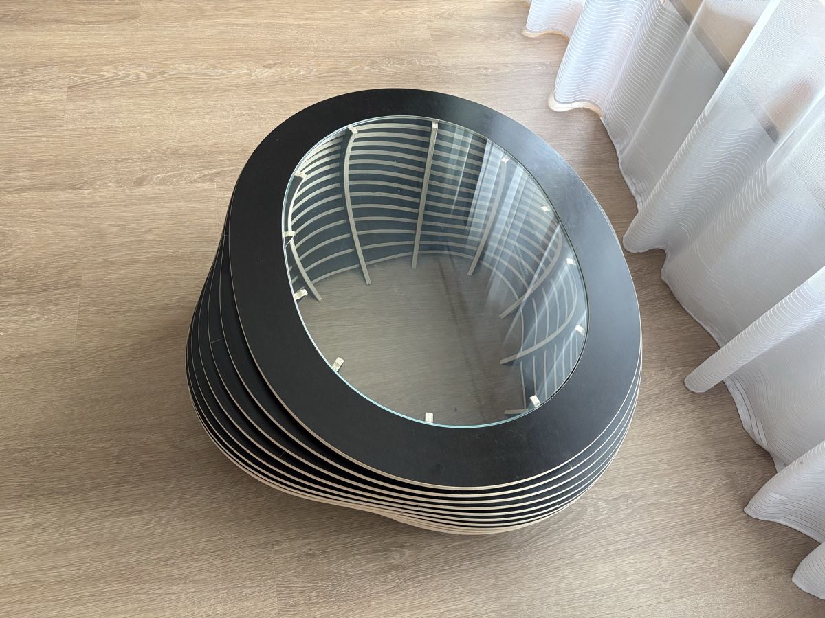 Tische: Design Couchtisch Schichtstruktur  – Gebraucht aus Staufen von ale_z6yr 3