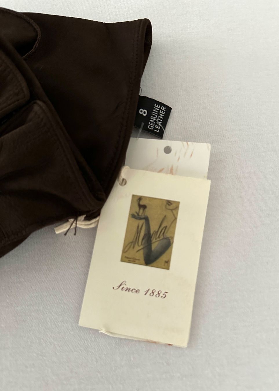 Altri accessori da uomo: Merola Handschuhe aus Wildleder mit Kaschmirfutter – Nuovo e nell'imballaggio originale da Pfäffikon SZ venduto da Redwulf34 3