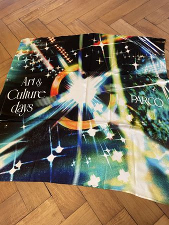 MARGT / PARCO SILK SCARF BRAND NEW 70x70cm