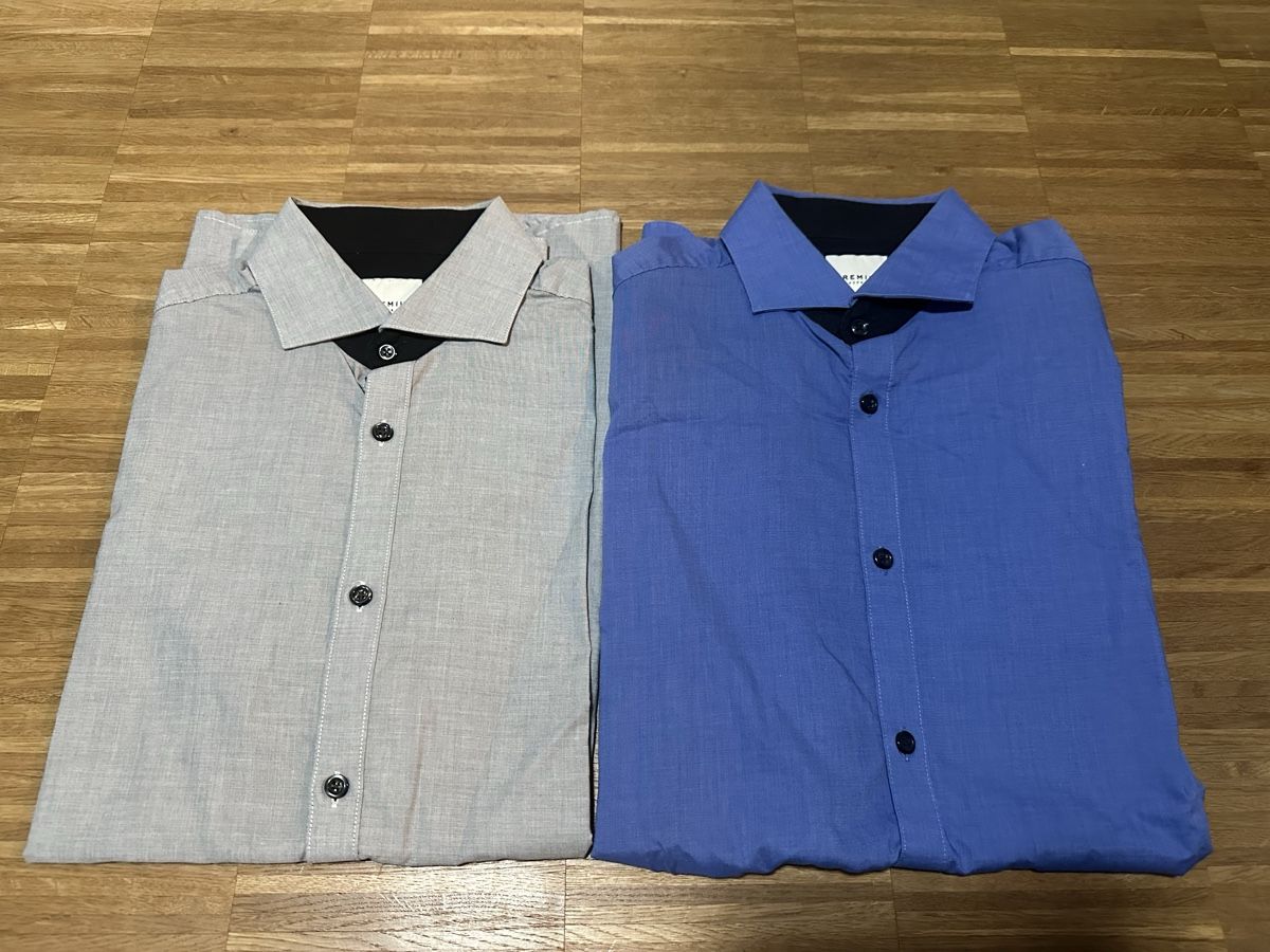 Chemises: Hemden Herren 2er Pack Grösse M, Jack&Jones – D'occasion à Basel par Zekoo.
