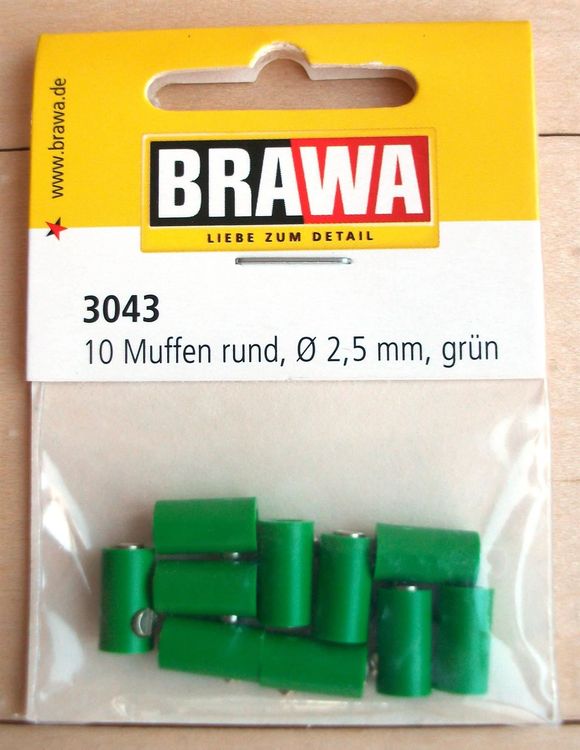 10 Stück Muffen In Grün – Stabil & Sicher Für Elektroinstallationen, EAN 4026602068817